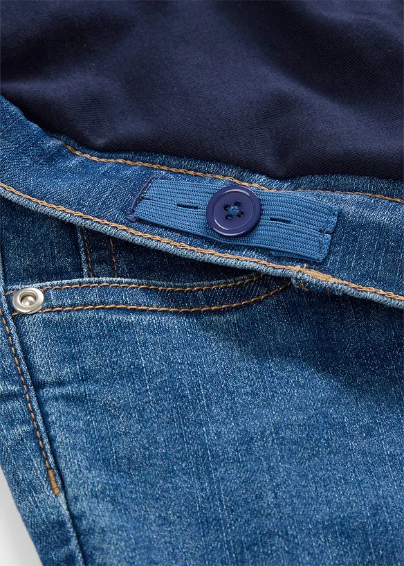 Zwangerschapsjeans met bilogisch katoen, skinny, bonprix