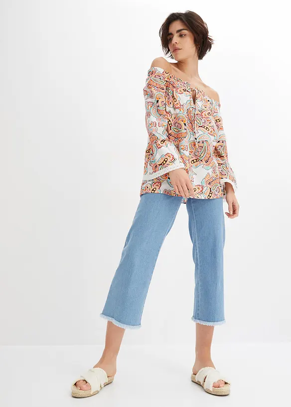 Blouse van soepele viscose, bonprix
