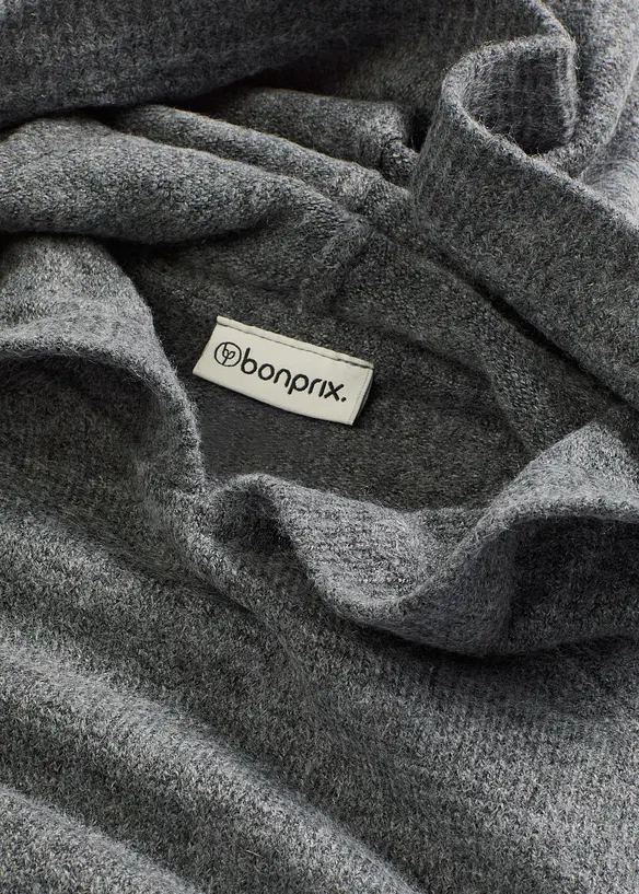 Gebreide hoodie, bonprix