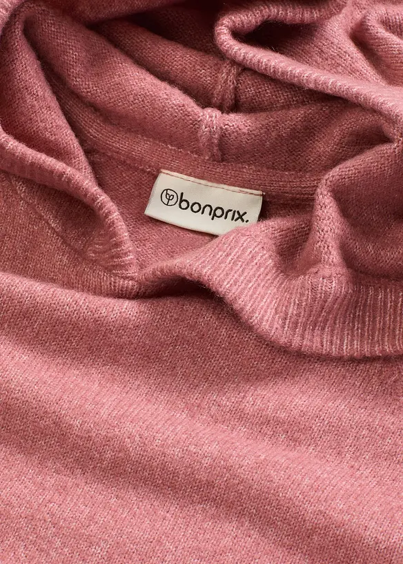 Gebreide hoodie, bonprix