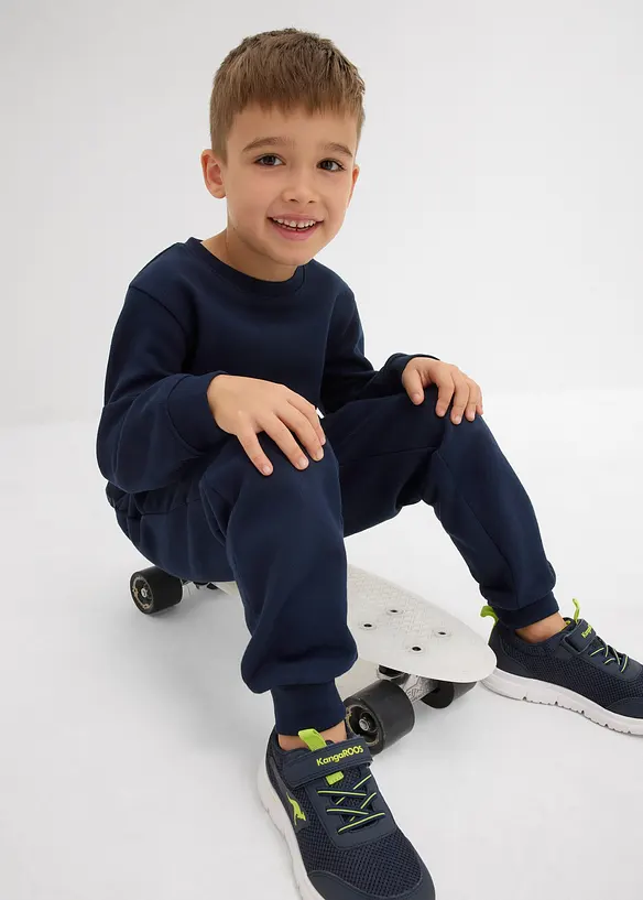 Joggingbroek van een zachte katoenmix (set van 2), bonprix
