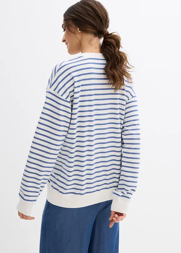 Zwangerschaps- en voedingsshirt van katoen, bonprix