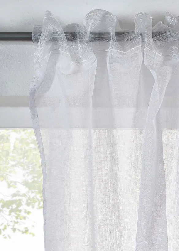 Gordijn met gerecycled polyester (1 stuk), bonprix