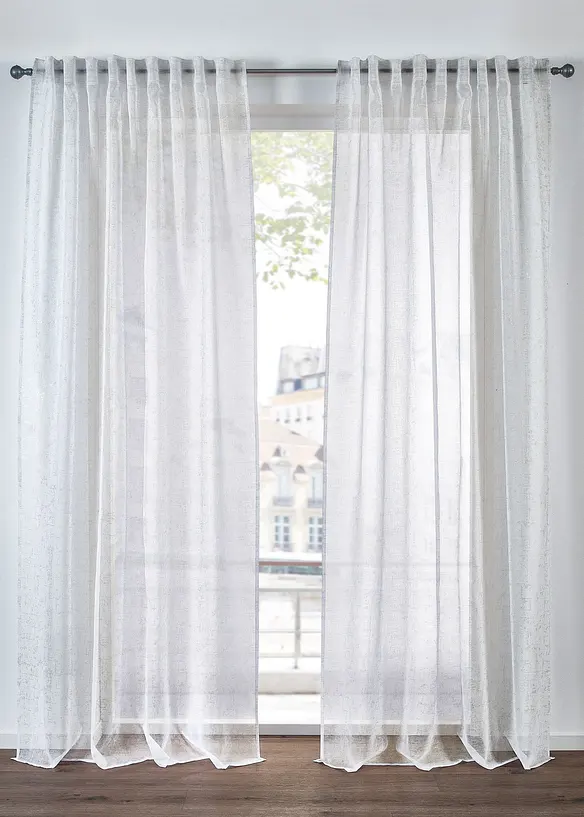 Gordijn met gerecycled polyester (1 stuk), bonprix