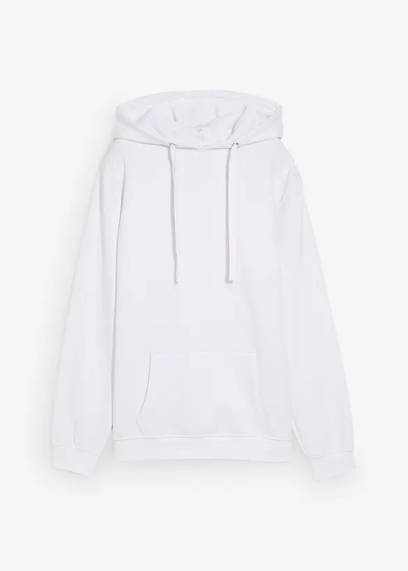 Basic hoodie van zacht frotté, bonprix