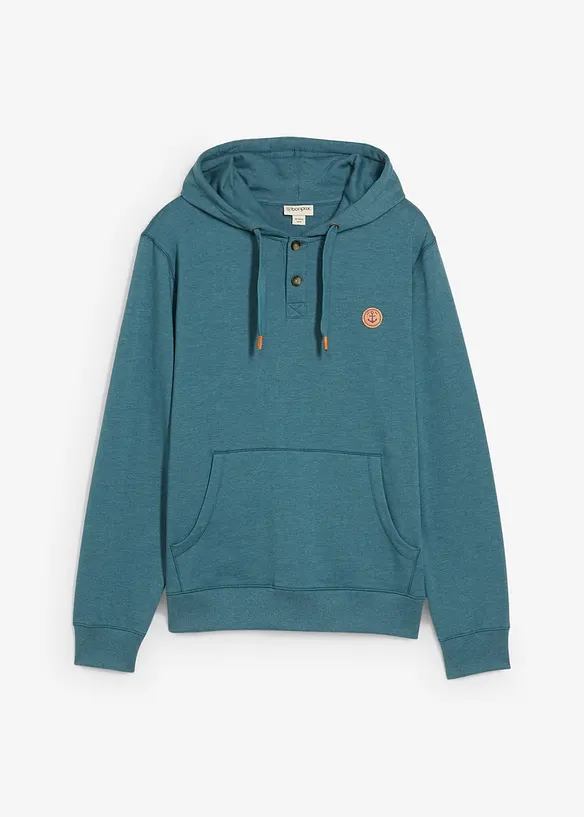Hoodie, binnenin zacht geruwd, bonprix