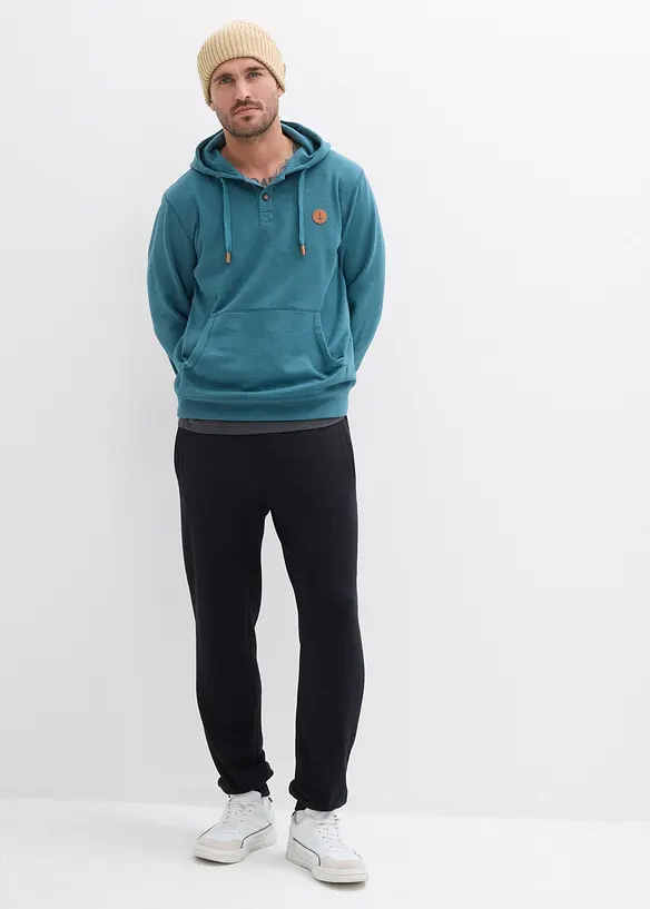 Hoodie, binnenin zacht geruwd, bonprix