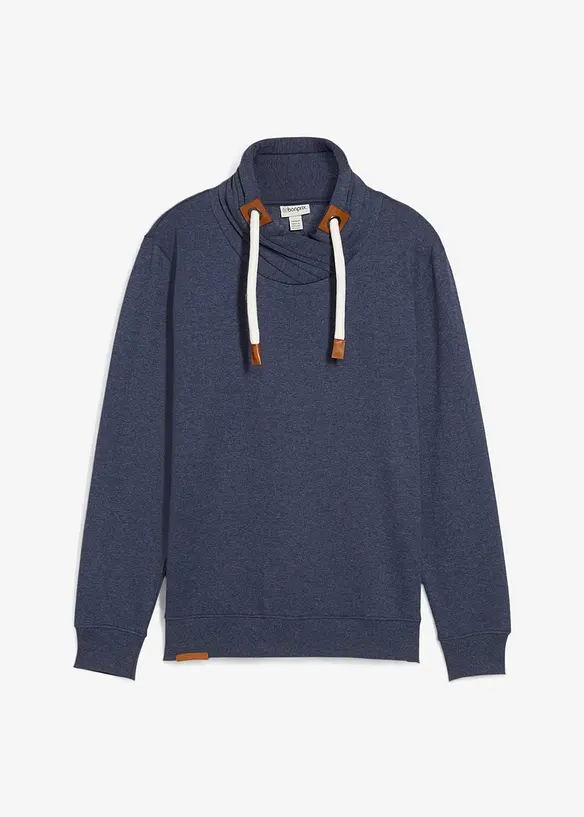 Sweater met sjaalkraag, bonprix