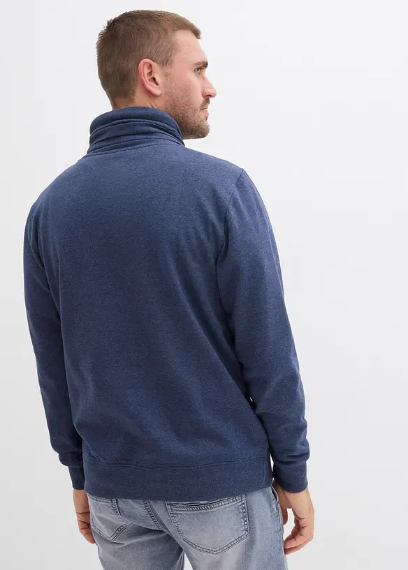 Sweater met sjaalkraag, bonprix