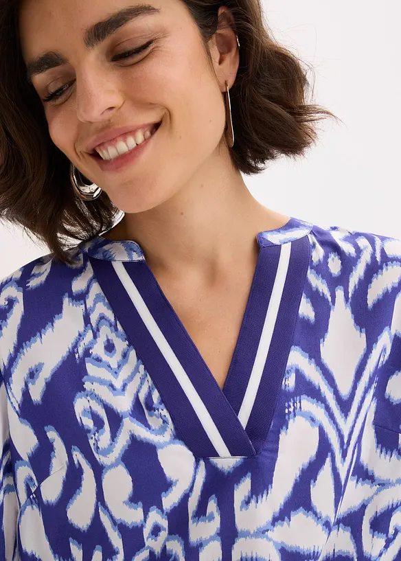 Tuniekblouse van soepele viscose, bonprix