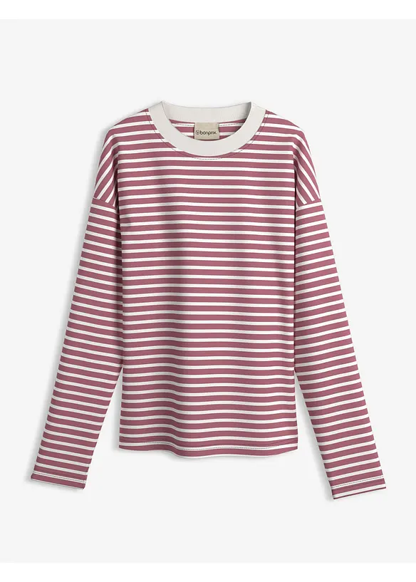 Longsleeve van zwaar katoen, bonprix