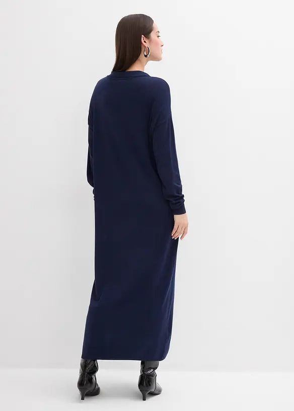 Gebreide jurk van viscosemix, bonprix