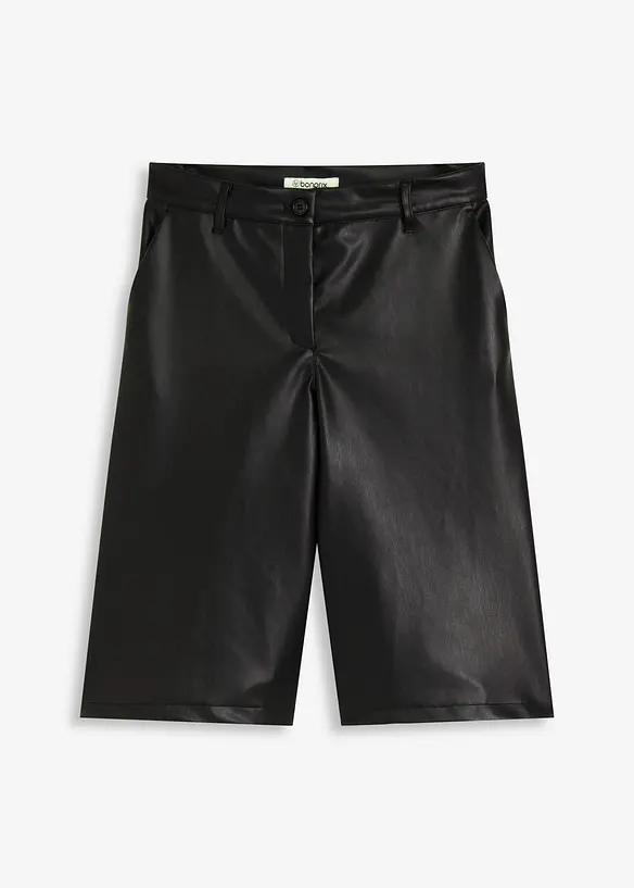 Bermuda van imitatieleer, bonprix