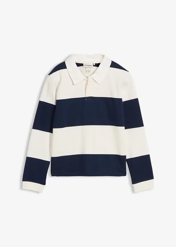 Polo-sweater van biologisch katoen, bonprix