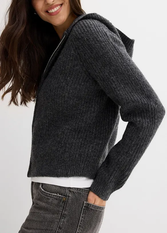 Vest met capuchon, bonprix