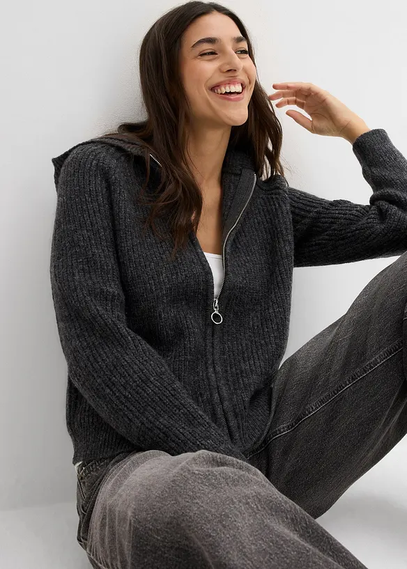Vest met capuchon, bonprix