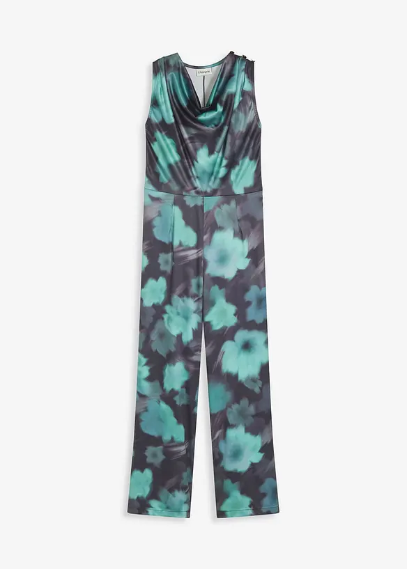 Jumpsuit van soepelvallend satijn, bonprix
