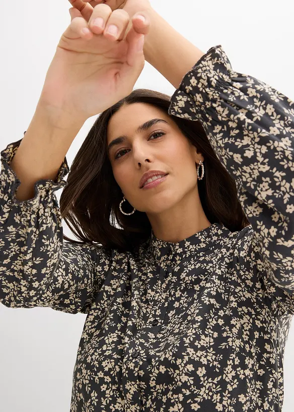 Mini jurk van soepele viscose, bonprix