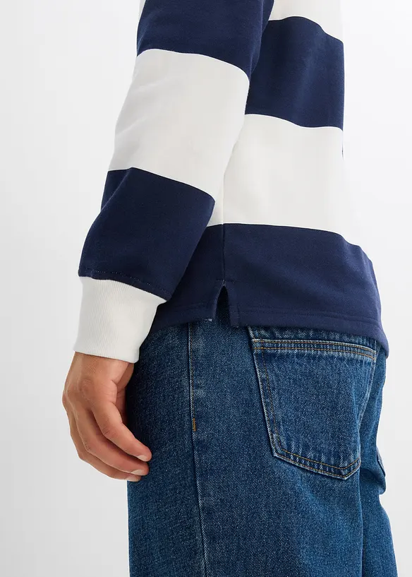Rugby sweater van biologisch katoen, bonprix