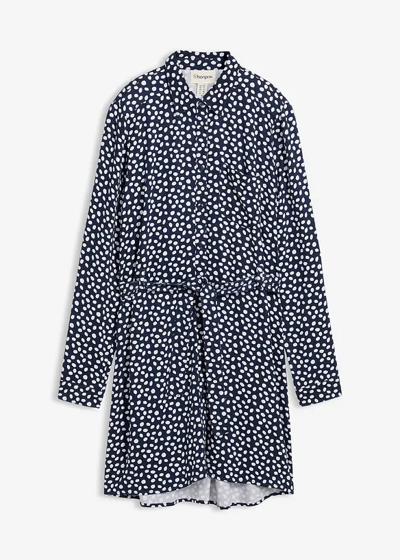 Overhemdjurk van soepele viscose, bonprix