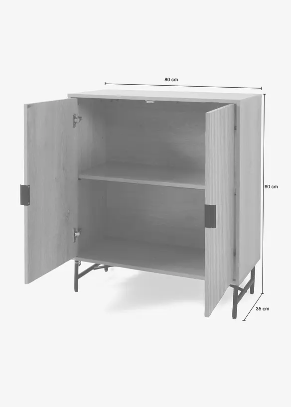 Ladekast met lamellenfront, bonprix