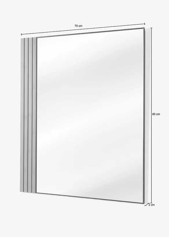 Rechthoekige wandspiegel, bonprix