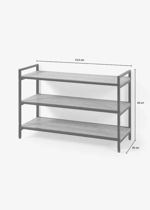 Bamboe stellingkast, bonprix