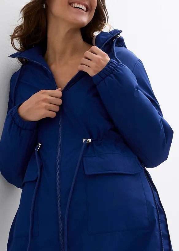 Warm, gevoerde zwangerschaps- en babyparka, bonprix