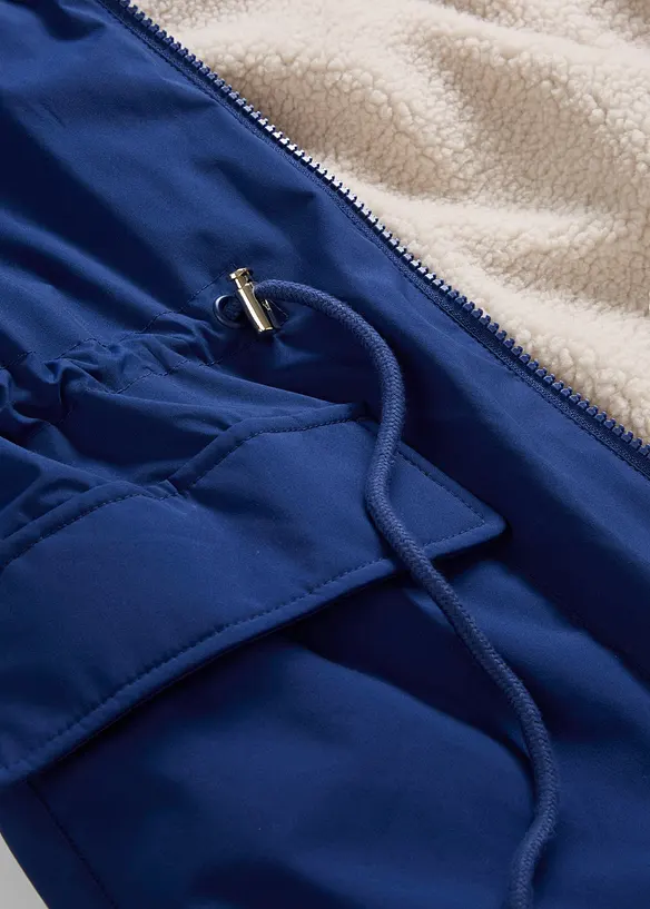 Warm, gevoerde zwangerschaps- en babyparka, bonprix