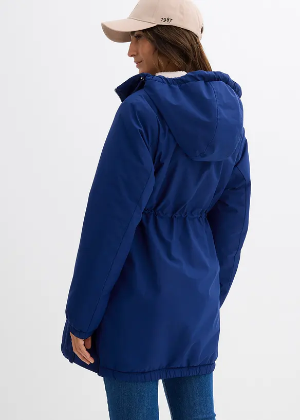 Warm, gevoerde zwangerschaps- en babyparka, bonprix