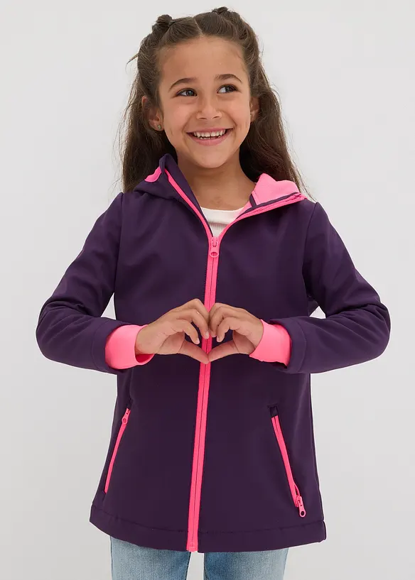 Thermo softshell jas, waterafstotend, bonprix