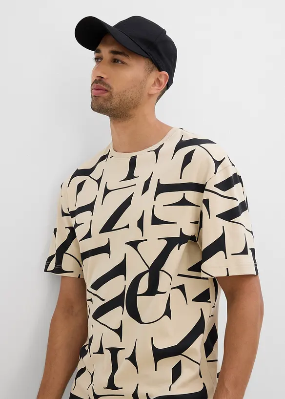 T-shirt van zwaar, puur biologisch katoen, bonprix