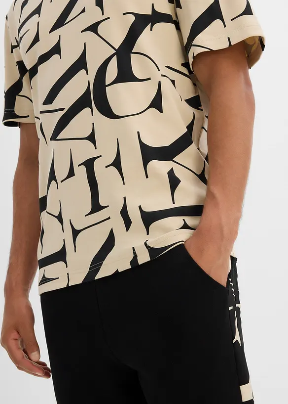 T-shirt van zwaar, puur biologisch katoen, bonprix