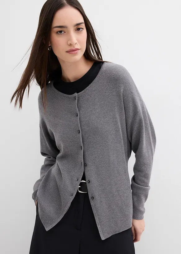 Getailleerd vest van een viscosemix, bonprix