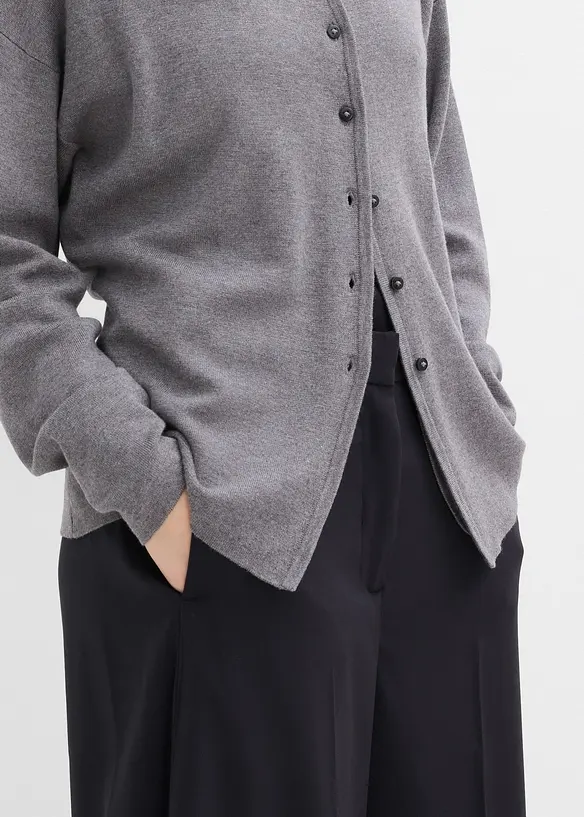 Getailleerd vest van een viscosemix, bonprix
