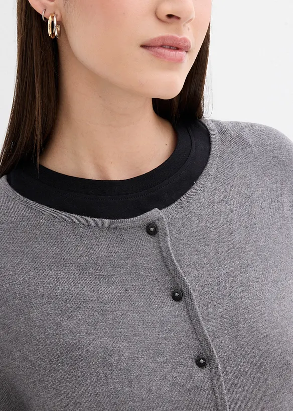 Getailleerd vest van een viscosemix, bonprix