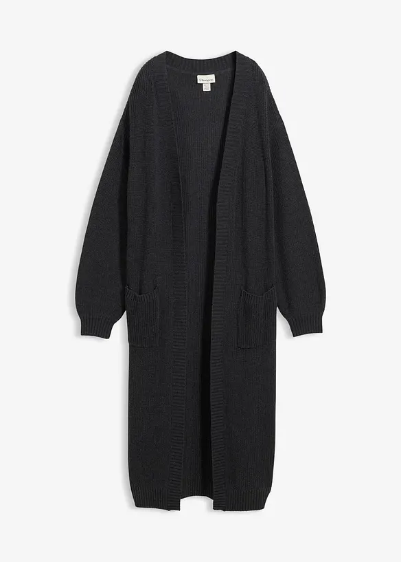 Lang vest met oversized schouders, bonprix