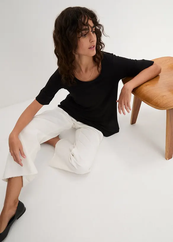 Longshirt van zachte viscose, bonprix