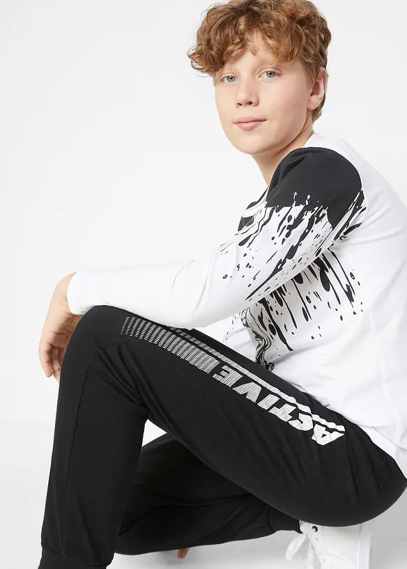 Jongens sweatpants van een zachte katoenmix, bonprix