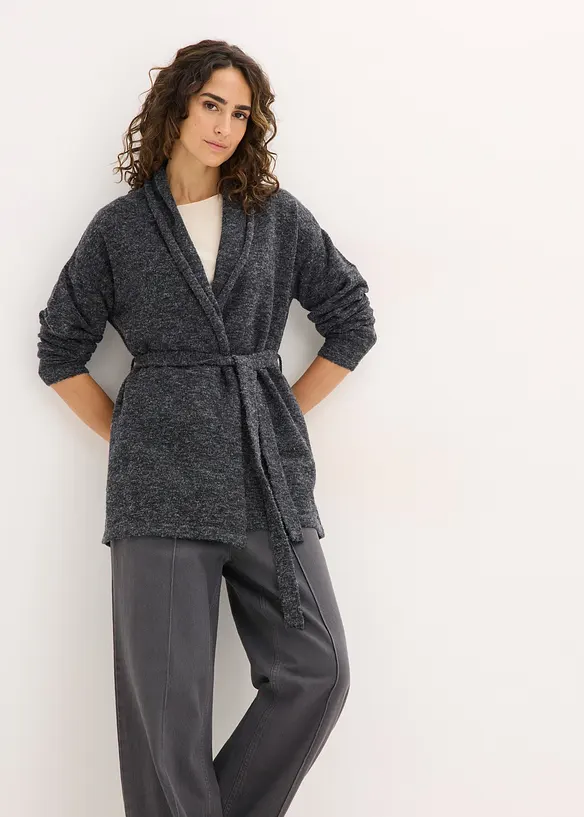 Jas van fluffy Hairly Knit, bonprix
