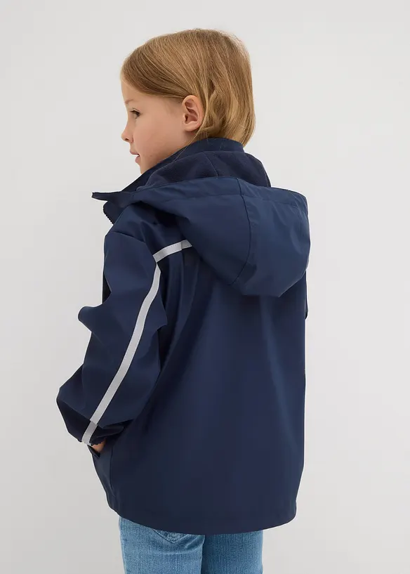 Waterafstotende thermische regenjas met capuchon, bonprix