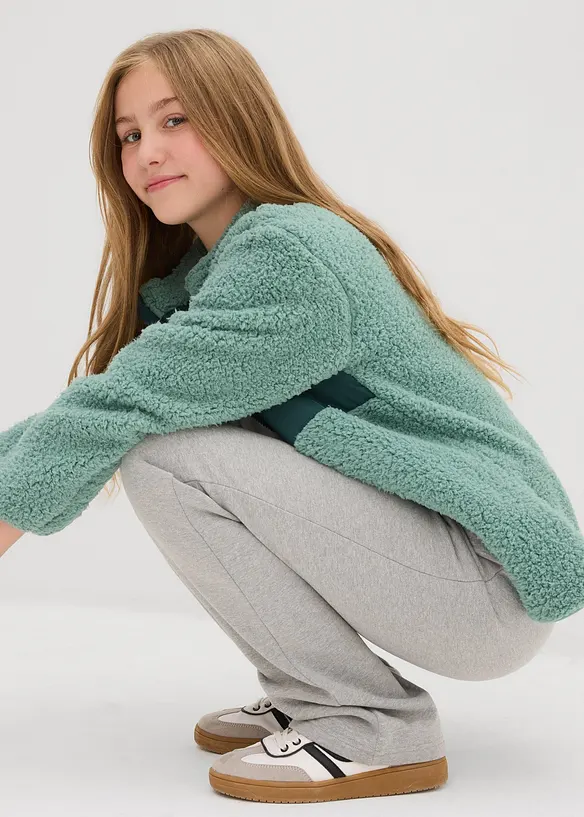 Joggingbroek van biologisch katoen (set van 2), bonprix