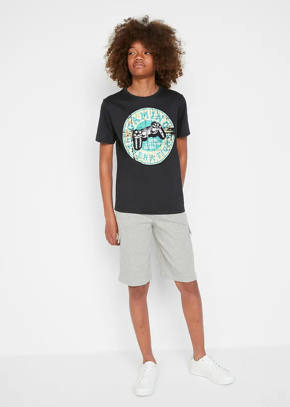Jongens T-shirt van biologisch katoen, bonprix
