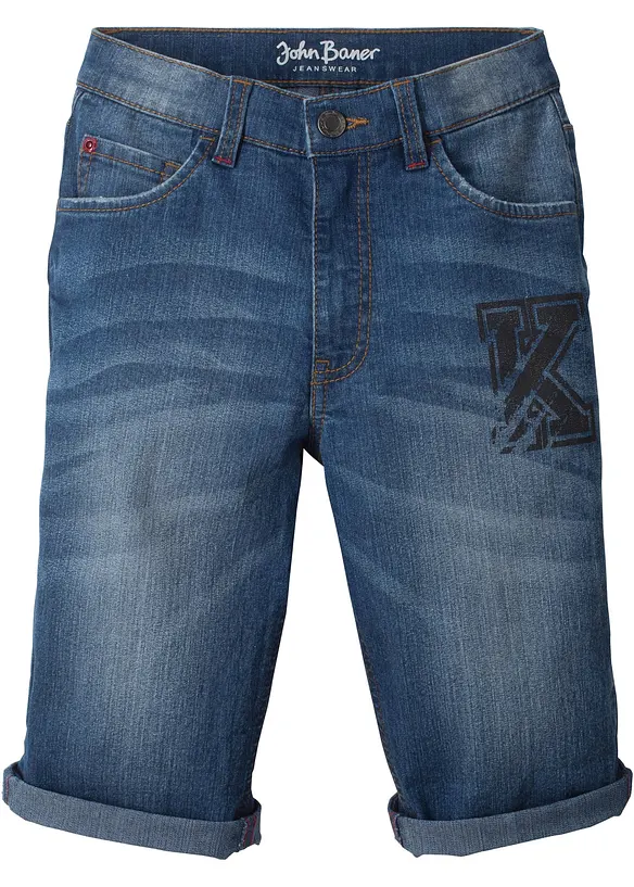 Jongens stretch bermuda, slim fit, bonprix