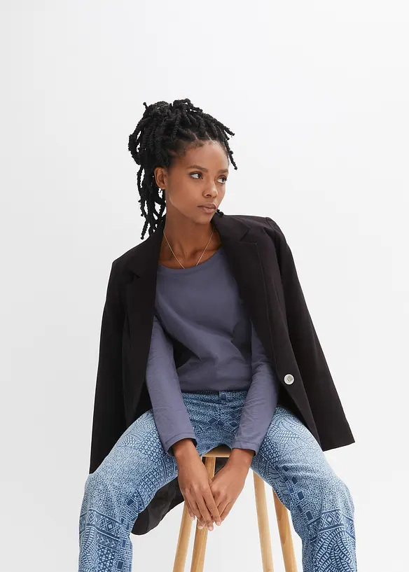 Longsleeve van katoen, bonprix