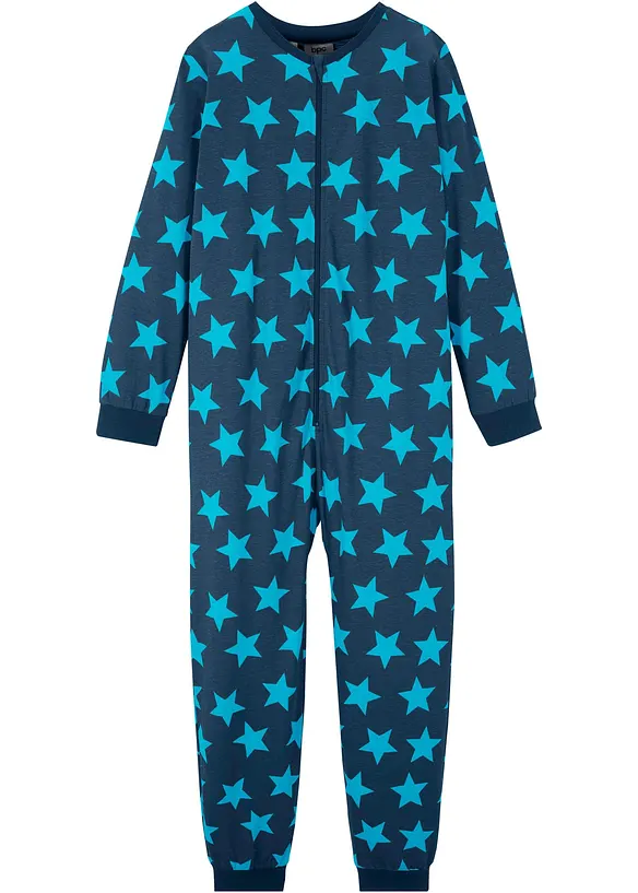 Pyjama onesie van biologisch katoen, bonprix