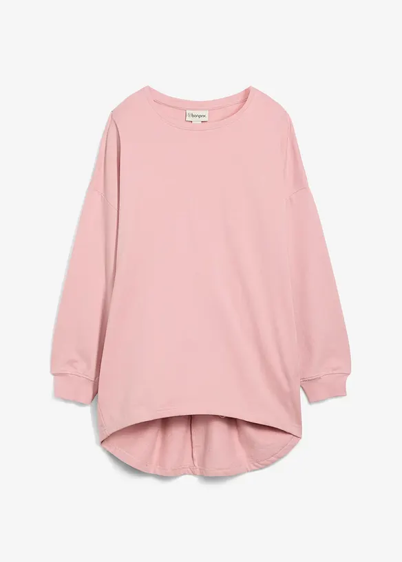 Oversized sweater van katoen, bonprix