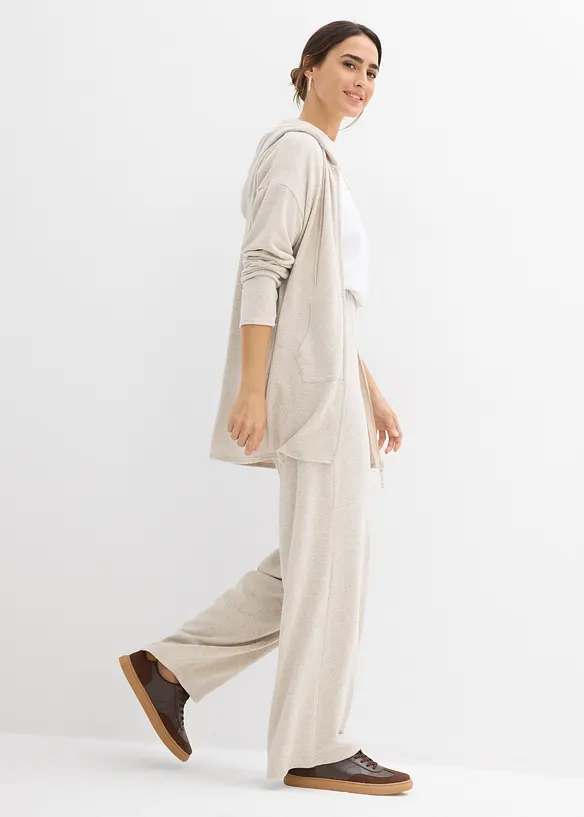 Fijngebreid vest van viscose, bonprix