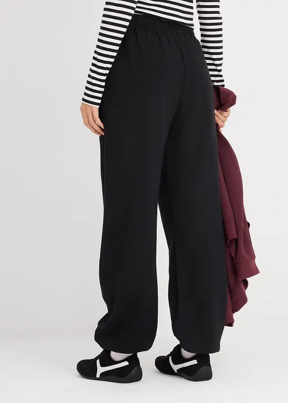 Joggingbroek met hoge taille, bonprix