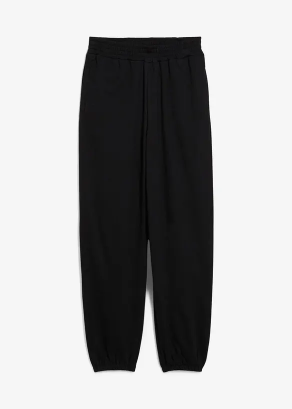 Joggingbroek met hoge taille, bonprix